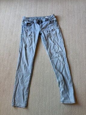 Buffalo David Bitton Light Blue Denim Jeans